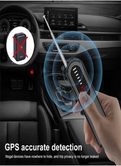 Generic Anti Spy Detector, 6 Level Sensitivity Multi-Function Camera Detector, Portable Wireless GPS RF Signal Scanner Snooping Device Finder for Travel, Office, Hotel  - Image 2