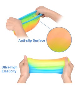 Dolphin Silicone Swimming Cap Waterproof For Kids & Adults - Rainbow  - Image 3