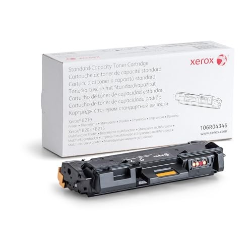 Xerox B205 B210 B215 Black Standard Capacity TonerCartridge 1500 Pages 106R04346 - Image 1