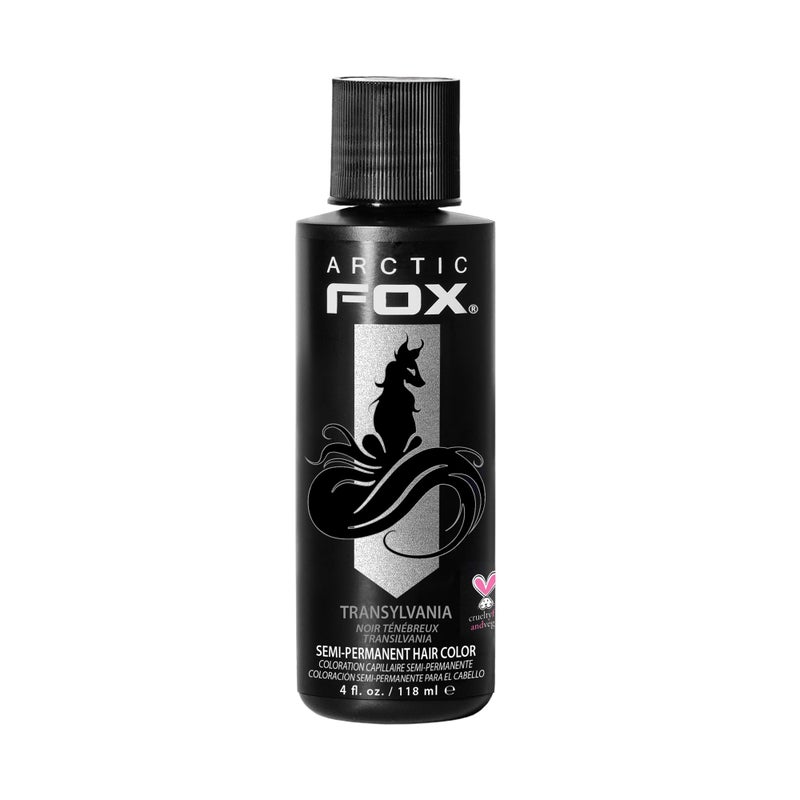 ARCTIC FOX Vegan and Cruelty-Free Semi-Permanent Hair Color Dye (4 Fl Oz, TRANSYLVANIA) - Image 1