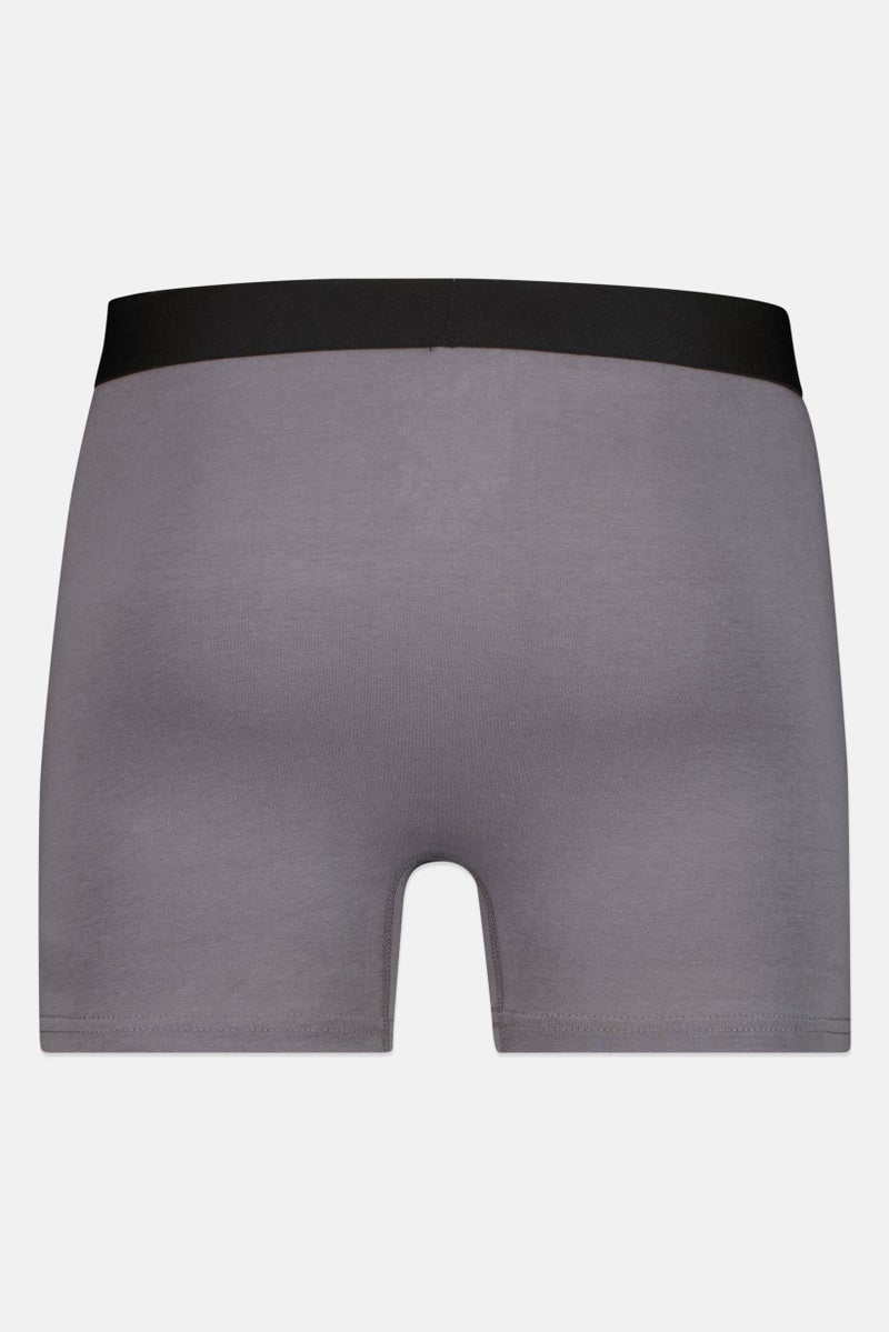 Nicce Men 3 Pcs Brand Logo Boxer, Multicolor - Image 4