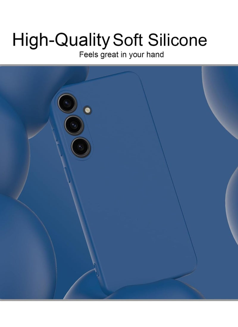Houmt - Samsung Galaxy S24 FE Case Liquid Soft Silicone Cover for Galaxy S24 FE Slim Camera Protection with Inside Microfiber Lining Anti Scratch Shockproof Case for Samsung Galaxy S24 FE - Image 1