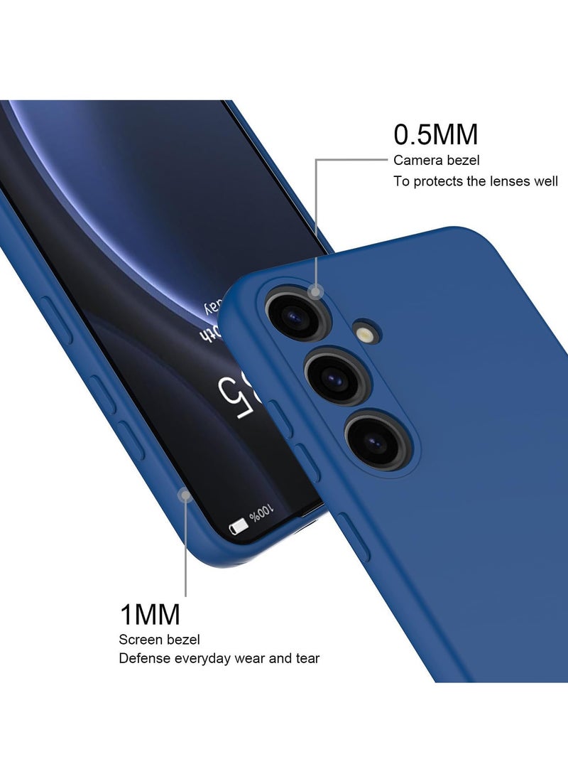 Houmt - Samsung Galaxy S24 FE Case Liquid Soft Silicone Cover for Galaxy S24 FE Slim Camera Protection with Inside Microfiber Lining Anti Scratch Shockproof Case for Samsung Galaxy S24 FE - Image 1