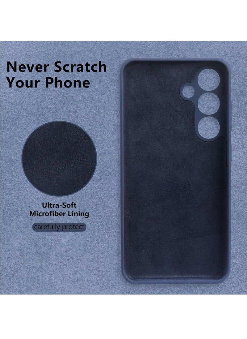 Houmt - Samsung Galaxy S24 FE Case Liquid Soft Silicone Cover for Galaxy S24 FE Slim Camera Protection with Inside Microfiber Lining Anti Scratch Shockproof Case for Samsung Galaxy S24 FE - Image 1