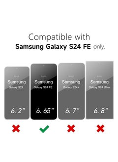 Houmt Samsung Galaxy S24 FE Case Liquid Soft Silicone Cover for Galaxy S24 FE Slim Camera Protection with Inside Microfiber Lining Anti Scratch Shockproof Case for Samsung Galaxy S24 FE  - Image 2