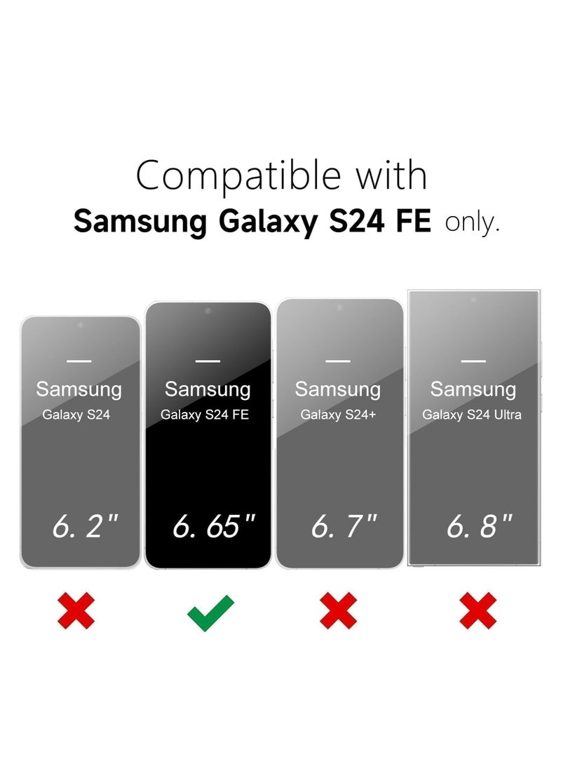 Houmt - Samsung Galaxy S24 FE Case Liquid Soft Silicone Cover for Galaxy S24 FE Slim Camera Protection with Inside Microfiber Lining Anti Scratch Shockproof Case for Samsung Galaxy S24 FE - Image 1
