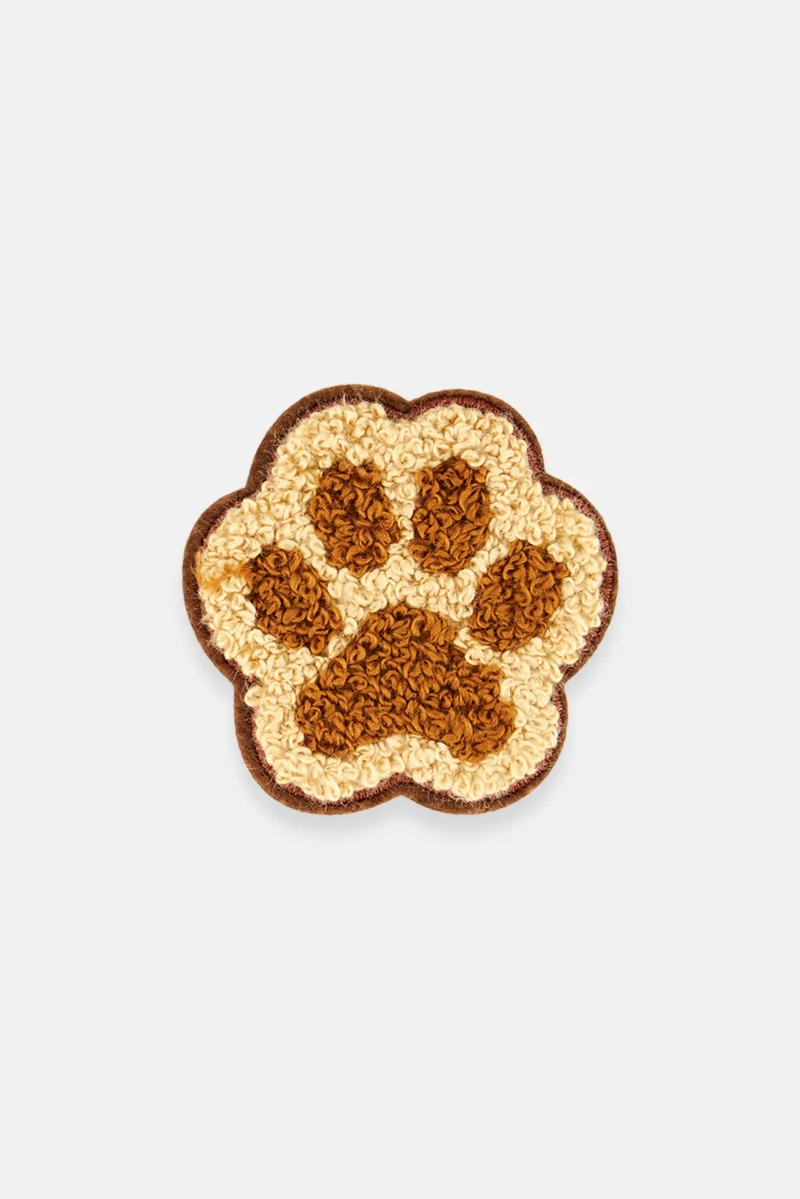 Muy Mucho Decorative Sticker Patch 11 H x 10 L cm, Tan/Beige