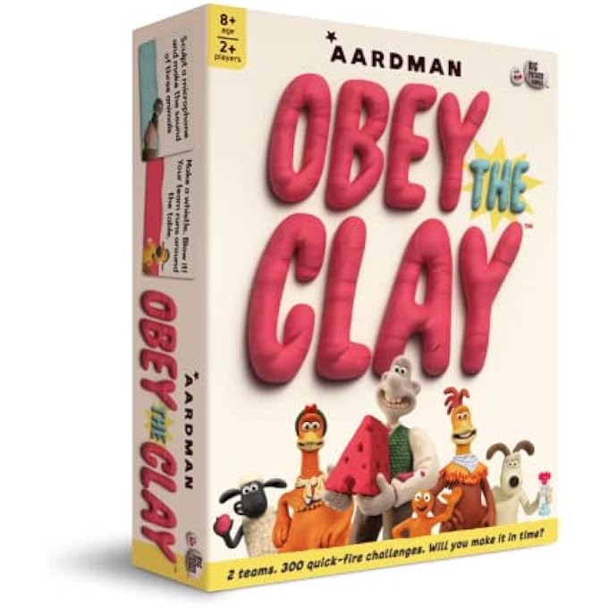 بيج بوتيتو أطيع لعبة Clay Wallace و Gromit Shaun the Sheep Chicken Run العائلية للأطفال والكبار والمراهقين - Image 1