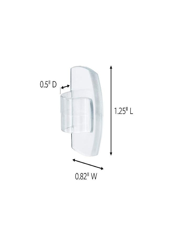 Command Command AW017-20NA Outdoor Light Clips, 0, 20 Count  - Image 2
