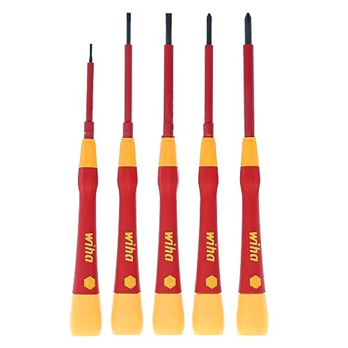 Wiha 32085 5 Piece Insulated PicoFinish Precision Screwdriver Set - Image 2