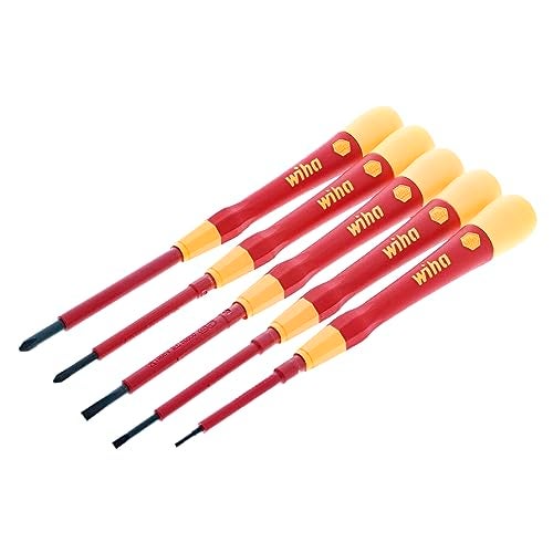 Wiha 32085 5 Piece Insulated PicoFinish Precision Screwdriver Set - Image 1
