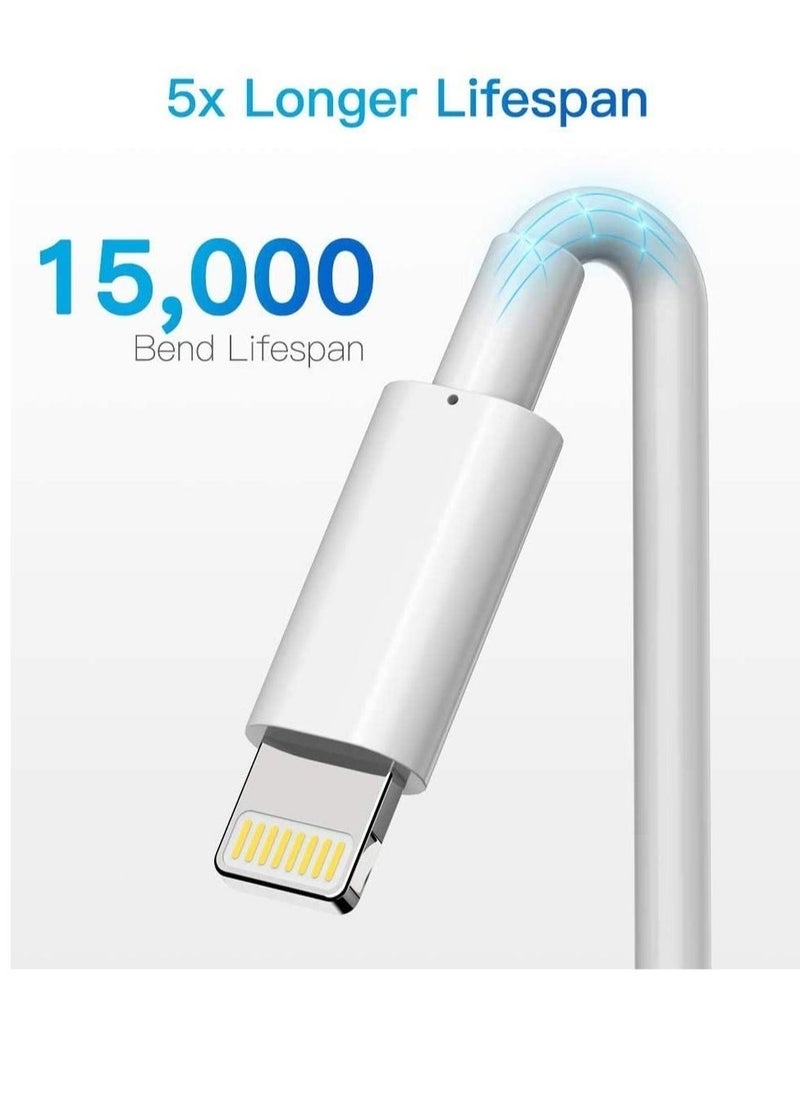 Raxoom iPhone Charger Cable - Apple MFi Certified 3Pack 1M iPhone Charging Cable for iPhone SE 2020 11 Xs Max XR X 8 Plus 7 Plus 6 Plus 5s SE iPad Pro and More - Image 3