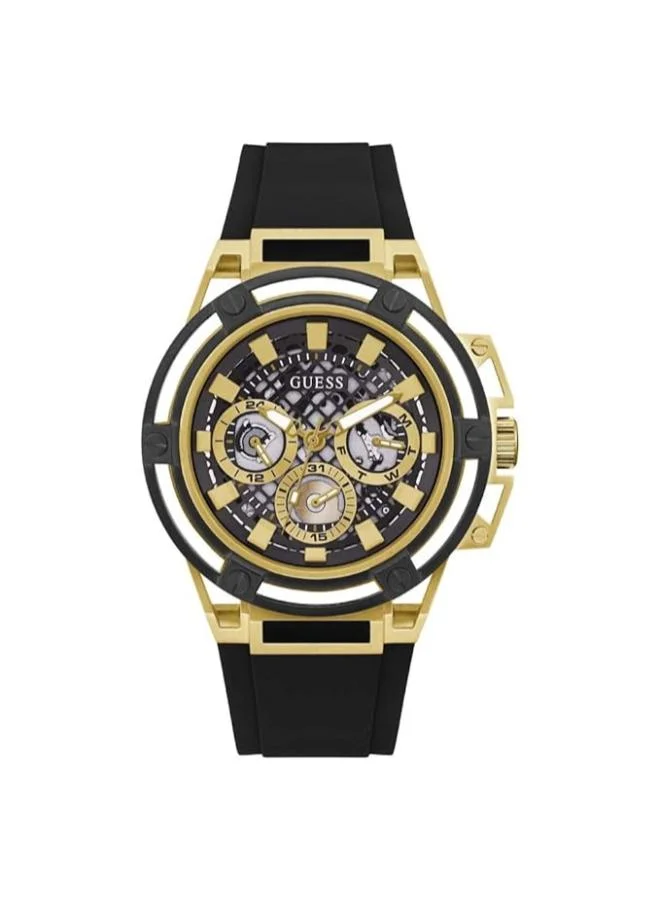 GUESS Smooth Silicone Strap Watch