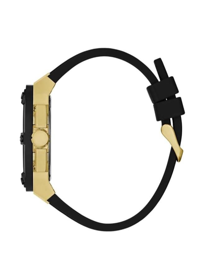 GUESS Smooth Silicone Strap Watch - Image 3