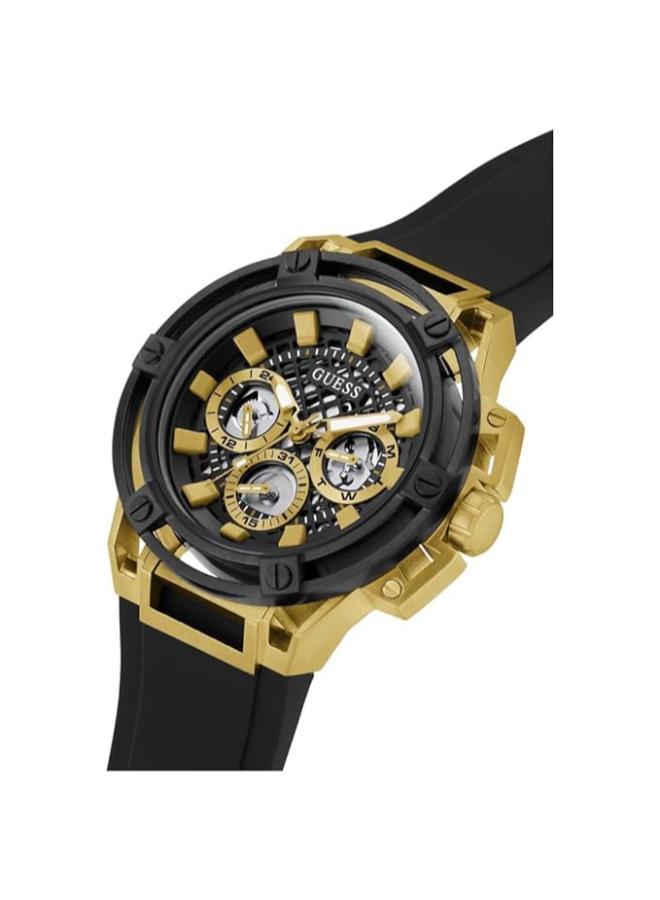 GUESS Smooth Silicone Strap Watch - Image 5