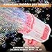 Sloosh Bubble Machine Toy for Kids Rocket Shape Bubble Gun for Kids Ages 48 Gifts Adults Party Favors Summer Wedding Easter - Image 4