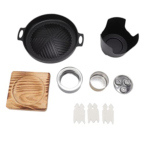 HEITIGN HN Mini Smokeless Japanese Hibachi Grill Portable Tabletop Camping Picnic Cooking Grill HNBBQ18D - Image 3