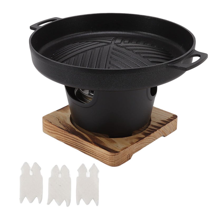 HEITIGN HN Mini Smokeless Japanese Hibachi Grill Portable Tabletop Camping Picnic Cooking Grill HNBBQ18D - Image 2