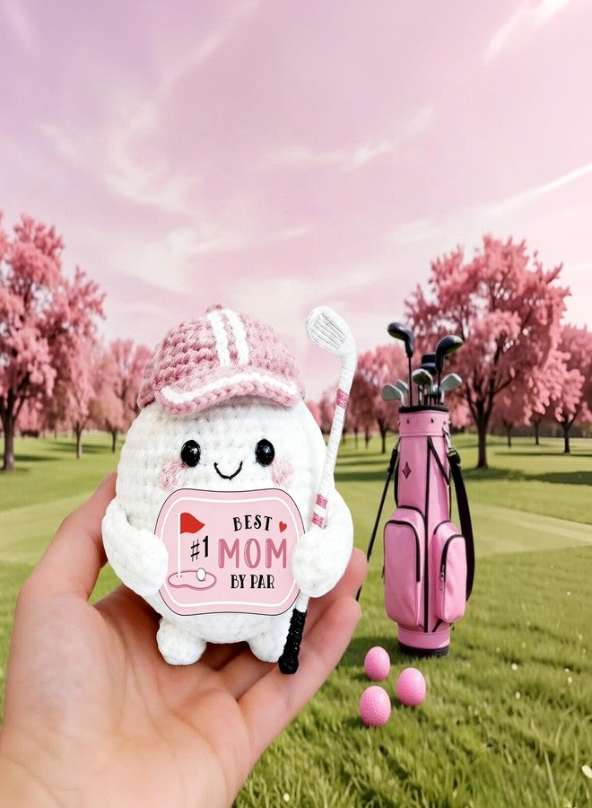 TI-EDC Golf Gifts for Mom Grandma, Mothers Day Golf Gifts for Mom Golf Lover Handmade Crochet Golf Ball Birthday Gift for Mommy Mothers Day from Daughter Son Husband Grandpa - Image 4