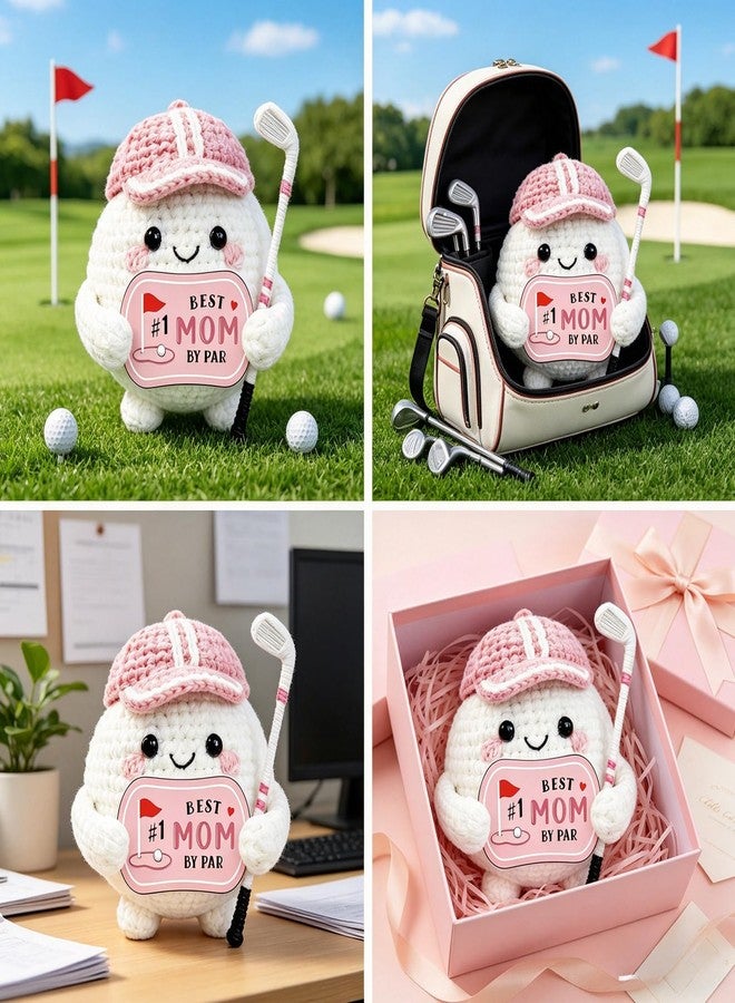 TI-EDC Golf Gifts for Mom Grandma, Mothers Day Golf Gifts for Mom Golf Lover Handmade Crochet Golf Ball Birthday Gift for Mommy Mothers Day from Daughter Son Husband Grandpa - Image 5