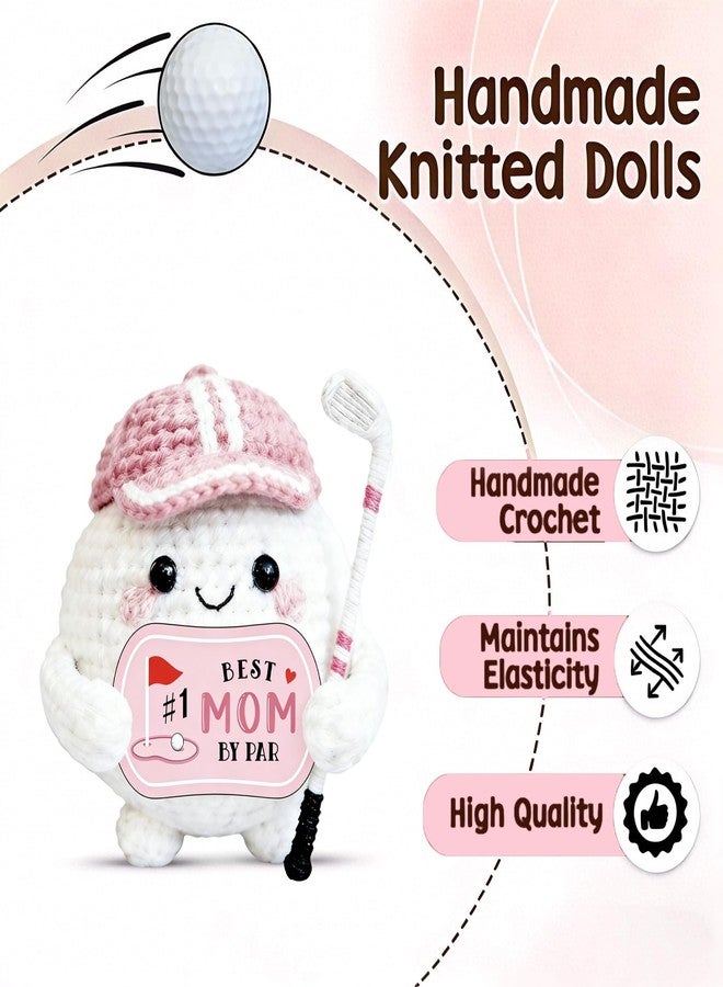 TI-EDC Golf Gifts for Mom Grandma, Mothers Day Golf Gifts for Mom Golf Lover Handmade Crochet Golf Ball Birthday Gift for Mommy Mothers Day from Daughter Son Husband Grandpa - Image 2