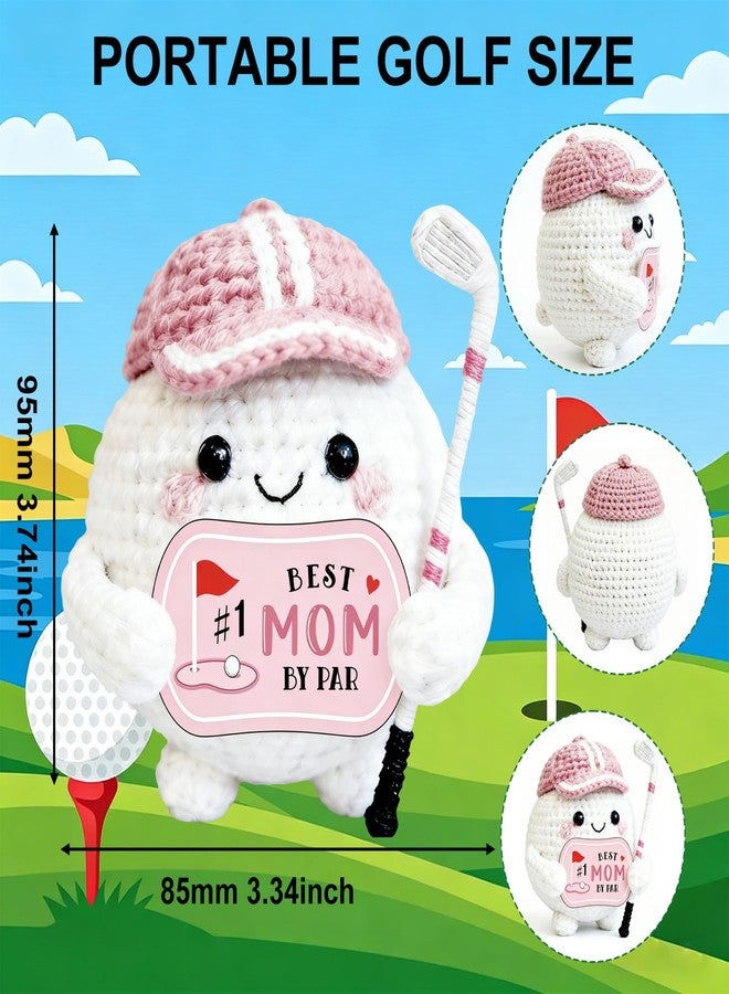 TI-EDC Golf Gifts for Mom Grandma, Mothers Day Golf Gifts for Mom Golf Lover Handmade Crochet Golf Ball Birthday Gift for Mommy Mothers Day from Daughter Son Husband Grandpa - Image 3