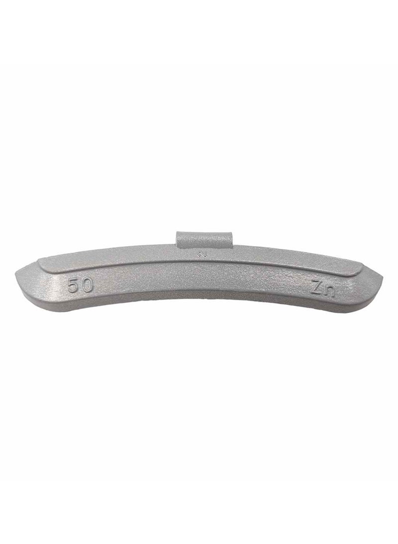 RHINOMOTIVE Automotive Zinc Clip-on wheels weight 50g 50Pcs Per Box  - Image 1