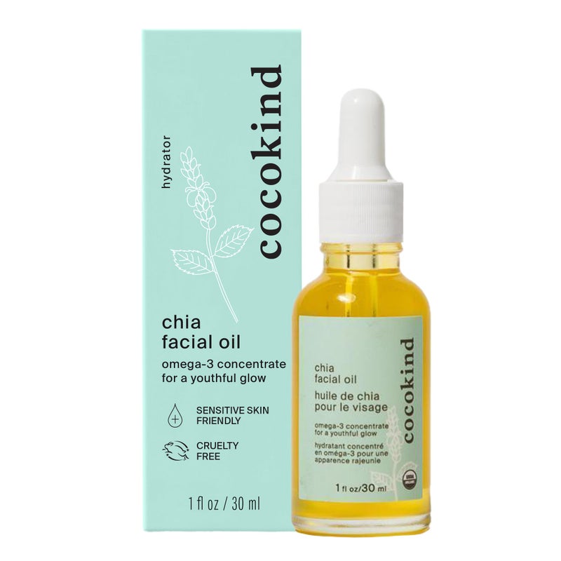 Cocokind Organic Chia Facial Oil chamomile 1 Fl Oz 5290