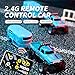 YKLWORLD Mini Monster Truck 164 Scale Remote Control Car with Lights 24GHz OffRoad RC Truck USB Rechargeable RC Car with Adjustable Speed for Kids Indoor Outdoor Racing Olive Green - Image 4