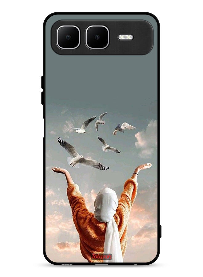 Tolwak Infinix Smart 10 Plus Protective Case Cover Birds Flying
