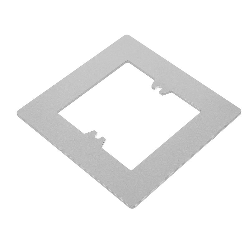 Gray Single Socket Cover Wall Plate 86 Type Decorative Electrical Switch Panel Repair - Image 2