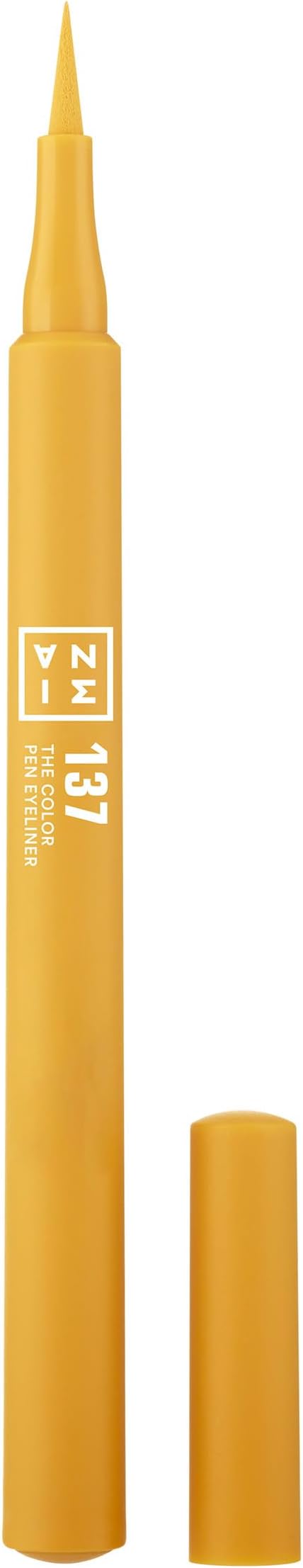 3INA MAKEUP The Color Pen Eyeliner 575 Brown Liquid Eyeliner 10h Longwear Smudgeproof Formula for Sensitive Eyes Precise Felt Tip Matte Liner Vegan Cruelty Free - Image 1