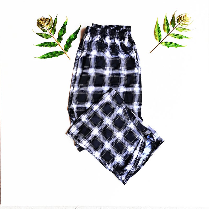 Cross-border Fashion Ink Butterfly National Style Casual Pants Womens New Chinese Style Loose Wide Leg Loose Summer New Ankle-length Pants Coarse black square ice silk nine-point straight floral pants 