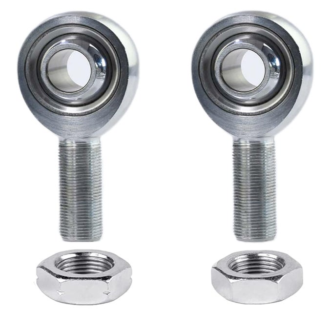 34 Heim Joints Rod End Jmx Series 3Piece Heavy Duty 75 Chromoly Joints Panhard Rod End Kit With Jam Nuts