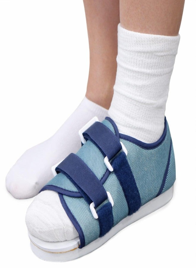 DMI Women's Size 6-8 Post Op Surgical Walking Shoe for Broken Foot or Toes, Pain, Lightweight Adjustable Straps, Left or Right -Universal Fit - Image 1