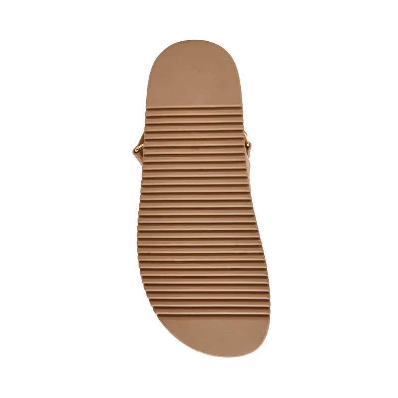 Steve Madden  Mona-Sm Light Brown Women's Flat-Casual Sandals for Women | Best Price UAE