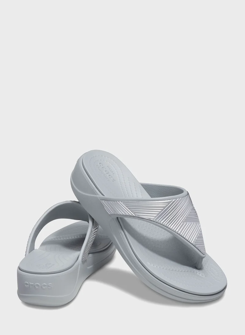 crocs Monterey Metallic Sandals