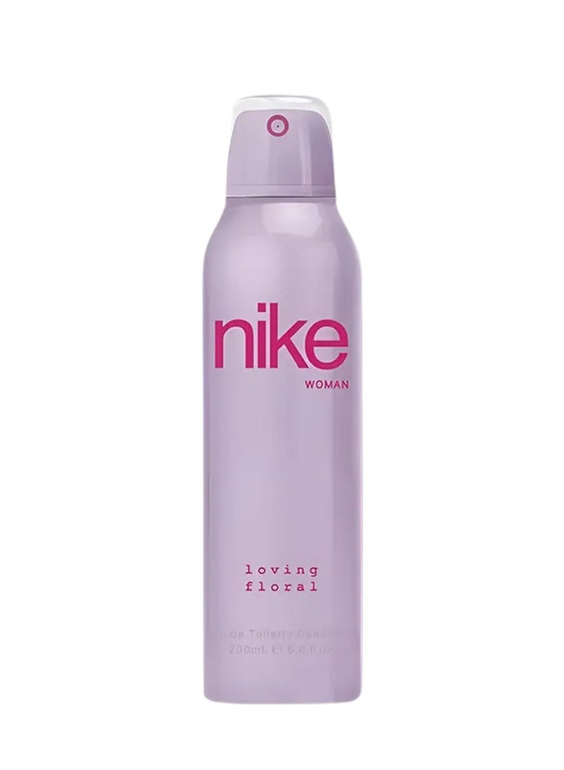 Nike spray Deodorant loving floral for Woman