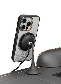 LEVELO Levelo iPhone 15 Pro Max Morphix Gripstand Case With Cardholder - Grey  - Image 3