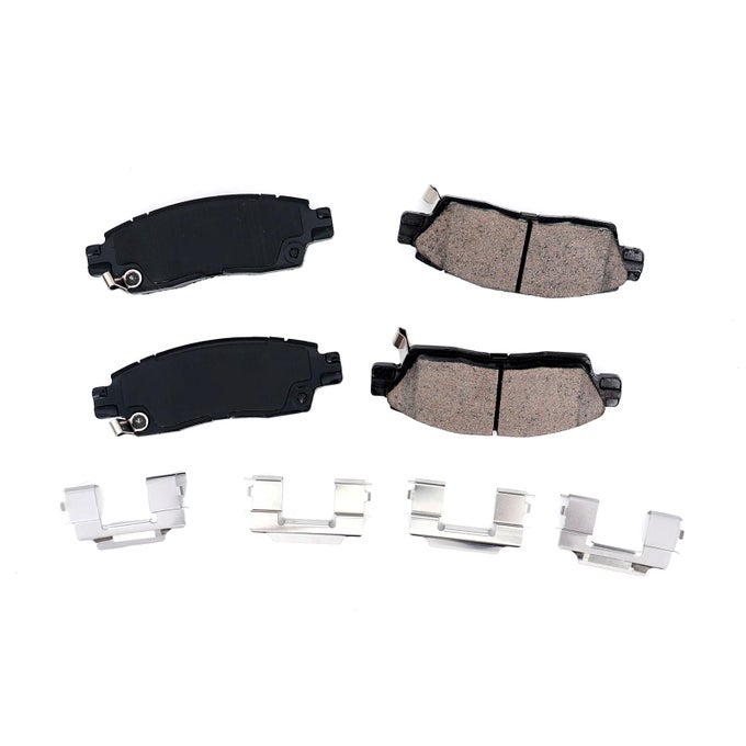 Rear Brake Pad Set D883 Compatible With 20022009 Chevy Trailblazer 20032006 Chevy Ssr 20022009 Gmc Envoy 20052009 Saab 97X