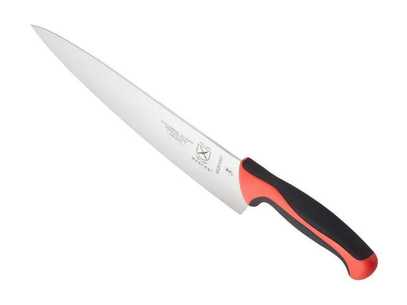 Mercer Culinary Millennia Color Handle Cutlery 10" Chef's Knife Red - Image 3