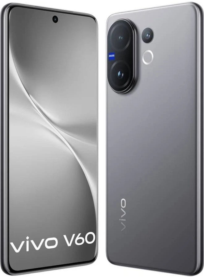 فيفو V60 ثنائي الشريحة رمادي ضبابي 12 جيجابايت رام 256 جيجابايت 5G - نسخة الشرق الأوسط - Image 1