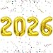 YOUDICT 2026 Balloons Gold Number Balloons 16 Inch New Years Balloons for 2026 New Years Graduation Decorations Home Office Decoration - Image 2