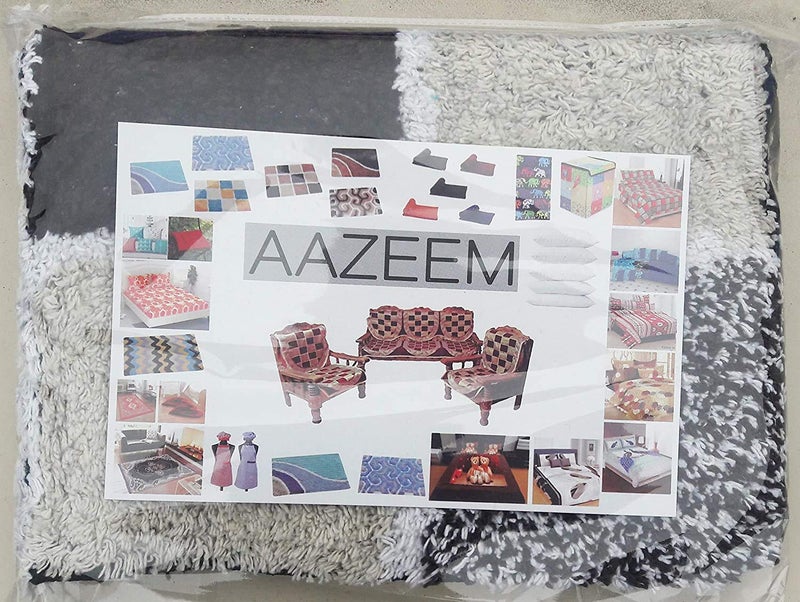 AAZEEM "AAZEEM Abstract Cotton Door Mat - 16"x24", Multicolour" (SH_2197) - Image 4