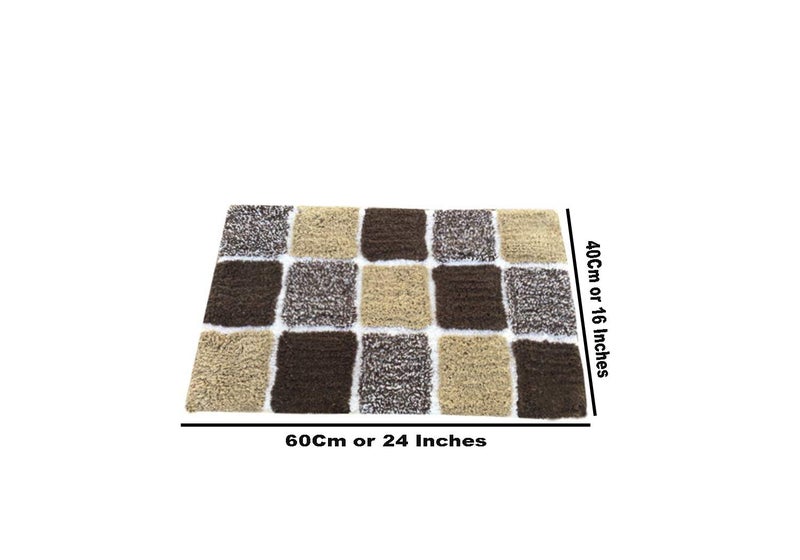 AAZEEM "AAZEEM Abstract Cotton Door Mat - 16"x24", Multicolour" (SH_2197) - Image 5