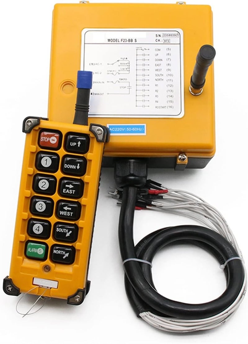 F23-BB S Industrial Wireless Remote Controller Switch Universal Receiver+ 1 Transmitter Speed Hoist Industrial Crane(36V) - Image 1