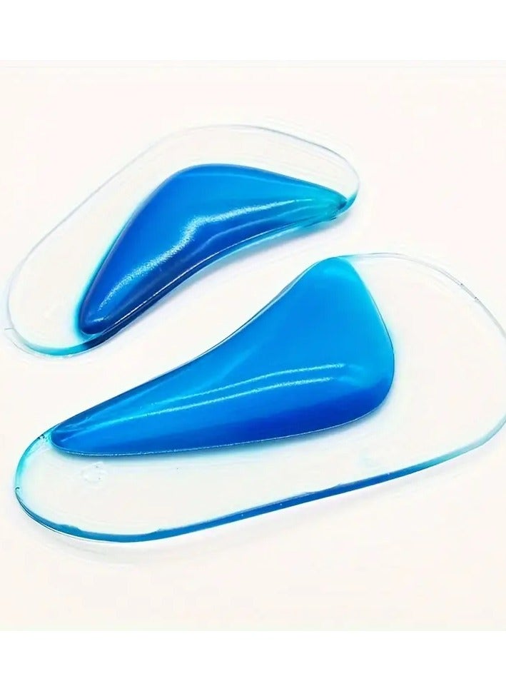 Goolsky Silicone Arch Support Insoles - Washable & Reusable, Comfort Foot Cushions for Shoes and Boots  - Image 4