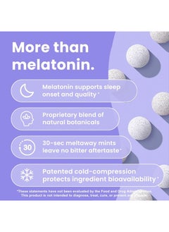 NeuroGum Sleep & Recharge Melts - Better Sleep with Melatonin 1 mg (144 Pieces) - Fast Dissolve Sugar Free Mints with Chamomile & Lemon Balm - Supports Sleep & Promotes Calm for Adults - Mixed Berry  - Image 3