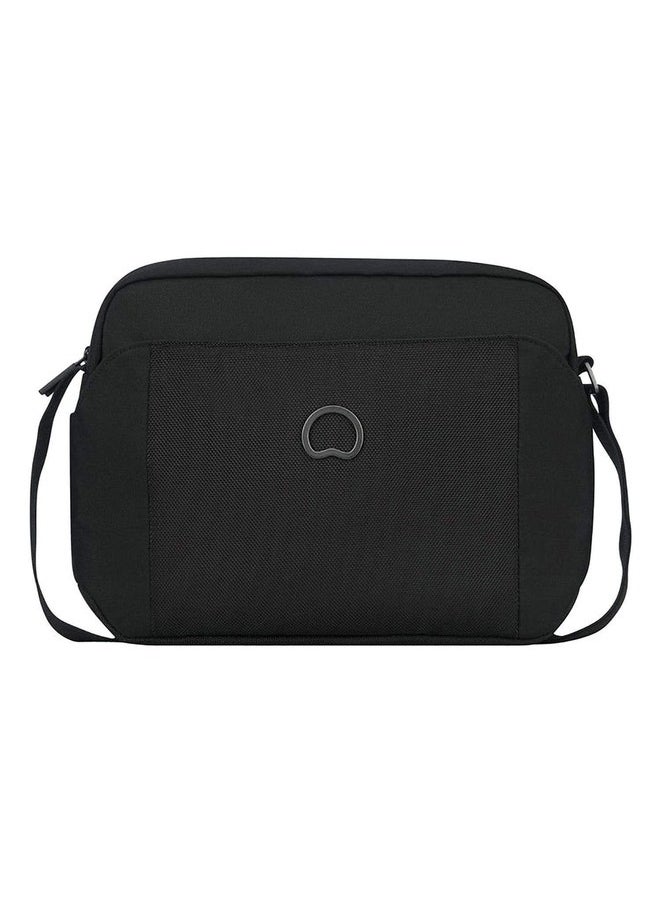 DELSEY Paris Picpus 2 Compartment Horizontal Mini Crossbody Bag - Black  - Image 1