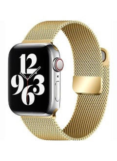 Generic Milanese Magnetic Straps for Apple Watch Band 42mm 44mm 45mm 49mm, Stainless Steel Double Mesh Replacment Wristbands for Apple Watch Series 8/7/6/5/4/3/2/1/SE/Ultra  - Image 1